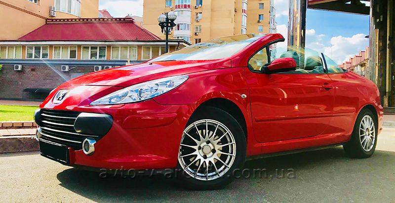 Оренда кабріолету Peugeot 307CC