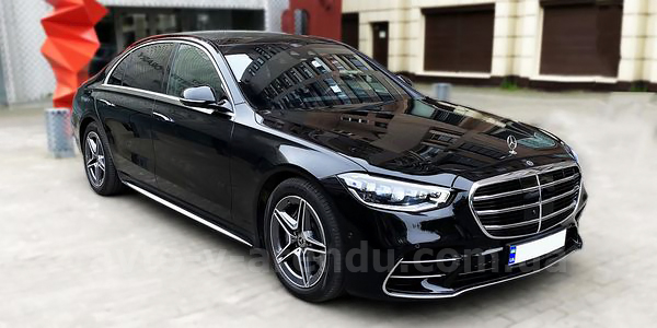 Оренда авто в Киеве Мерседес W223 S400d S-class