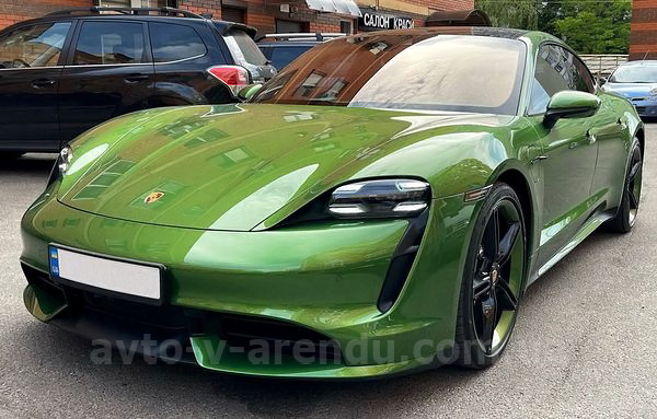 Прокат авто Porsche Taycan Turbo 671 hp AWD  без водія у Києві