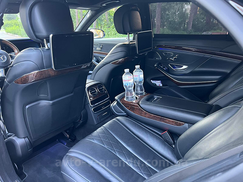 Оренда авто Mercedes-Benz s-class S350L з водієм Київ. Оренда мерседес 222 Київ