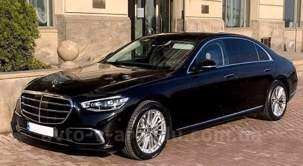 Оренда Mercedes-Benz Мерседес W223 S-class авто з водієм у Києві