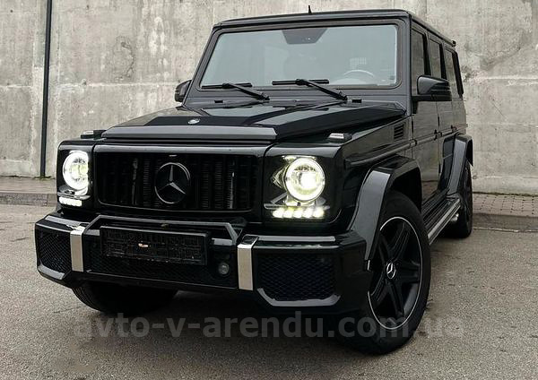 Оренда позашляховика Mercedes-Benz Gelandewagen G63 AMG кубік без водія у Києві